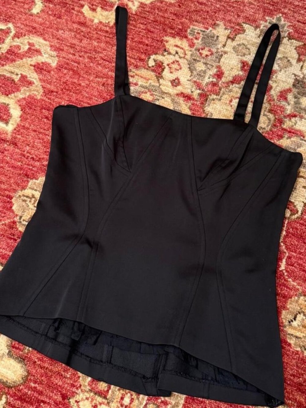 2000’s Constructed Black Corset